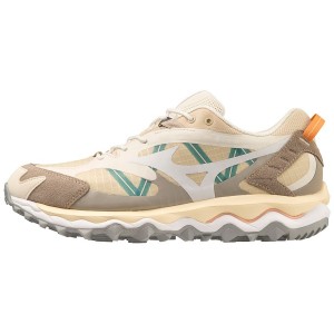 Beige Men Mizuno Wave Mujin Tl Gtx Sneakers | 6239-EWTVZ