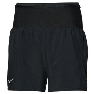 Black Men Mizuno Multi Pocket Shorts | 5429-NCVKW