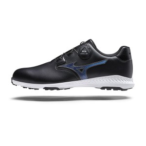 Black Men Mizuno Nexlite Gs Spikeless Golf Shoes | 6398-JDPOT