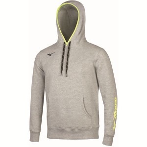 Black Men Mizuno Sweat Hoodie | 5398-ZEFCH