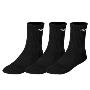 Black Men Mizuno Training 3p Socks | 0586-RUNFM