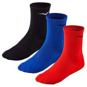 Black Men Mizuno Training 3p Socks | 8309-UNWKT