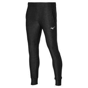 Black Men Mizuno Training Joggers | 6982-ITOEJ