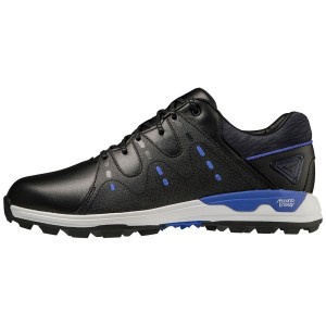 Black Men Mizuno Wave Hazard Pro Golf Shoes | 3518-GYKTF