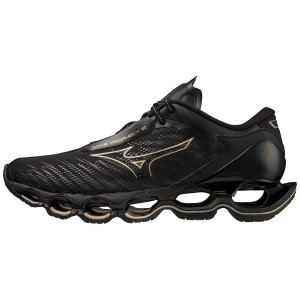 Black Men Mizuno Wave Prophecy 12 Running Shoes | 5873-YGILJ