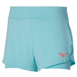 Black Women Mizuno Flex Shorts | 4985-SJLDM