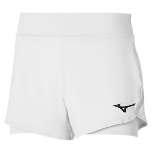 Black Women Mizuno Flex Shorts | 6724-VCIRJ