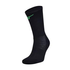 Black Women Mizuno Handball Pair Socks | 4107-STRAG