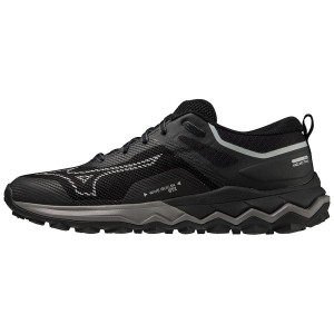 Black Women Mizuno Wave Ibuki 4 Gtx Trail Running Shoes | 4106-KTFJB