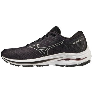 Black Women Mizuno Wave Inspire 18 Running Shoes | 6051-BELIN