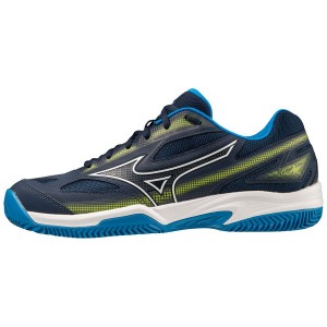 Blue Men Mizuno Break Shot 4 Cc Tennis Shoes | 2470-KYOXS