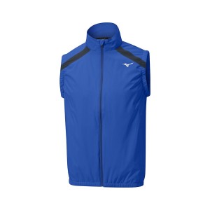 Blue Men Mizuno Breath Thermo Move Tech Vest | 6143-UXNCT