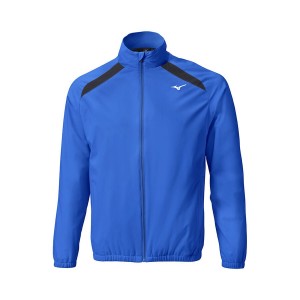 Blue Men Mizuno Breath Thermo Move Tech Jackets | 7680-VJBZR