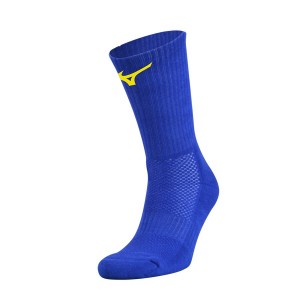 Blue Men Mizuno Handball Pair Socks | 0375-FHDRU