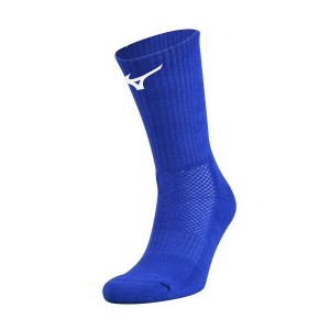 Blue Men Mizuno Handball Pair Socks | 4162-HFDOP