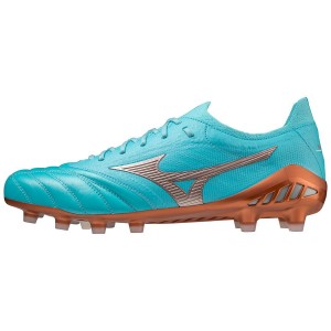 Blue Men Mizuno Morelia Neo Iii Football Boots | 5018-AGNIF