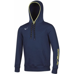 Blue Men Mizuno Sweat Hoodie | 1275-UCMQX