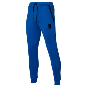 Blue Men Mizuno Sweat Sr Joggers | 2701-ROITB