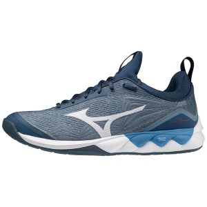 Blue Men Mizuno Wave Luminous 2 Volleyball Shoes | 4630-YBSXU