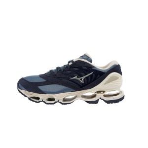 Blue Men Mizuno Wave Prophecy Ls Sneakers | 4608-WEUGB