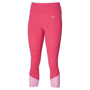 Blue Women Mizuno Impulse Core 3/4 Leggings | 7014-MLXHW