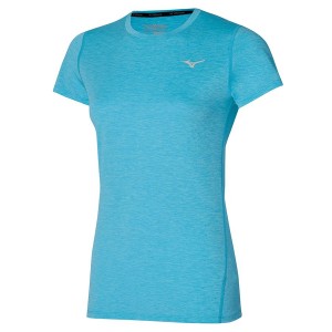 Blue Women Mizuno Impulse Core T Shirts | 9401-STECY