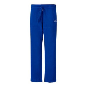 Blue Women Mizuno Shiai Gi Pants | 6053-NAJBG