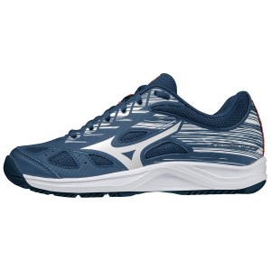 Blue Women Mizuno Stealth Star Junior Volleyball Shoes | 1692-AFNBY