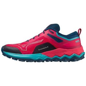 Blue Women Mizuno Wave Ibuki 4 Running Shoes | 7230-QIYDB