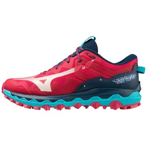 Blue Women Mizuno Wave Mujin 9 Running Shoes | 2073-HOYCA