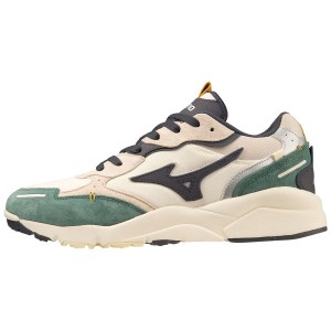 Blue / Beige Men Mizuno Sky Medal Sneakers | 6431-KHZDG