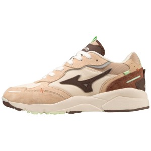 Blue / Beige Men Mizuno Sky Medal Sneakers | 7823-TZWFD