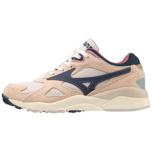 Blue / Beige Women Mizuno Sky Medal Sneakers | 7346-REFKB