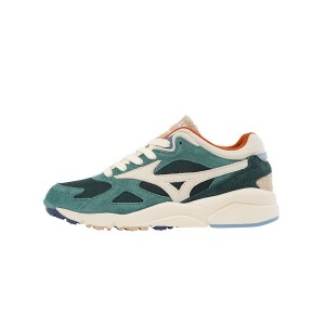 Blue / Green Men Mizuno Sky Medal Premium Sneakers | 5486-TXIOG