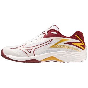 Dark Red / Gold Women Mizuno Thunder Blade Z Volleyball Shoes | 0368-ERUSY