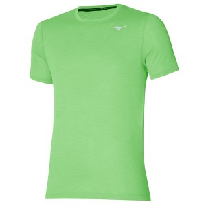 Green Men Mizuno Impulse Core T Shirts | 9472-YANRP