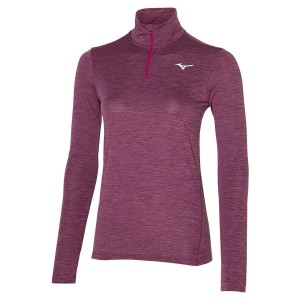 Green Women Mizuno Impulse Core Ls Hz Tops | 1768-KLRGU