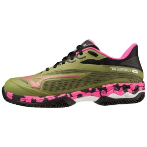 Green Women Mizuno Wave Exceed Light 2 Tennis Shoes | 2986-DUCHF