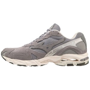 Grey Women Mizuno Wave Rider 10 Sneakers | 8976-LKEZF