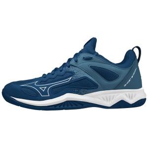 Grey / Blue Men Mizuno Ghost Shadow Handball Shoes | 2518-DPLAY