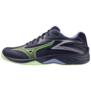 Navy Women Mizuno Lightning Star Z7 Jr Volleyball Shoes | 6970-LHKAF