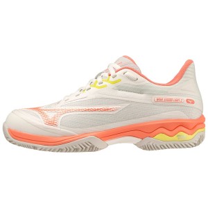 Orange Women Mizuno Wave Exceed Light 2 Tennis Shoes | 0381-ZJNAD