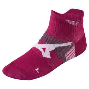 Red Men Mizuno Drylite Race Mid Socks | 7265-NZQUO