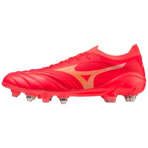 Red Men Mizuno Morelia Neo Iv Beta Football Boots | 9873-NEIJD