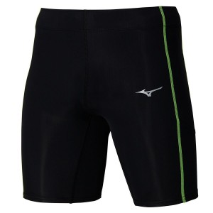 White Men Mizuno Impulse Core Mid Tight Shorts | 8714-MPRZK