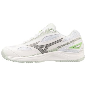 White Men Mizuno Stealth Star 2 Jr Handball Shoes | 6341-BWUTD