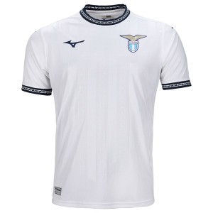 White Men Mizuno Third Ss Jersey Lazio Tops | 7594-KJUNF