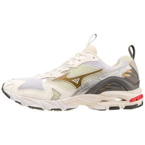 White Men Mizuno Wave Rider 10 Sneakers | 3905-IQJYA