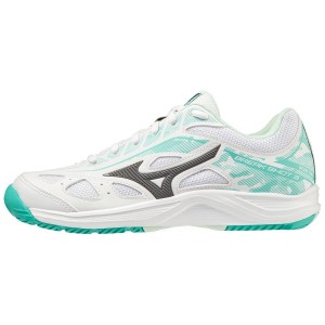 White Women Mizuno Breakshot 3 Ac Tennis Shoes | 5783-ZWRYM