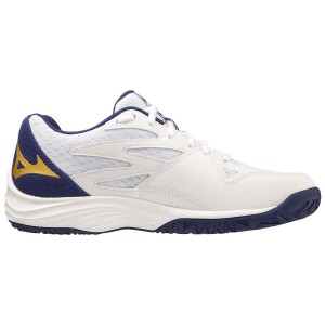 White Women Mizuno Lightning Star Z7 Jr Volleyball Shoes | 7326-PLTOS